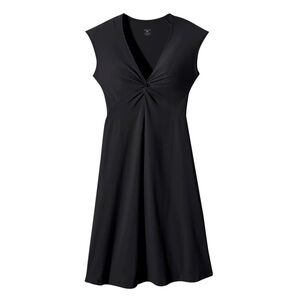 Patagonia Bandha Sleeveless A-Line Jersey Dress Women's‎ Medium Black